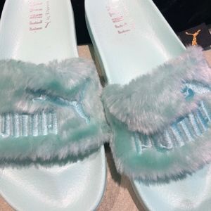PUMA x FENTY Fur Slides 6.5 / UK 4 | Brand New